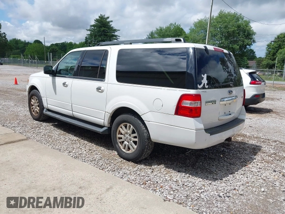 2011 Ford Expedition Max XLT with VIN 1FMJK1H51BEF28152, listed as a IAAI auction lot 42254578 with 195,333 mi miles and . Bid and sale history available at DreamBid. Image 3.