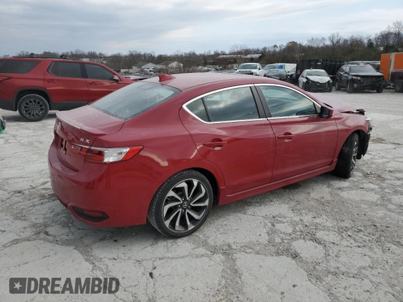 2017 Acura ILX w/Premium/A-SPEC Pkg with VIN 19UDE2F88HA005854, listed as a Copart auction lot 83046454 with 29,836 mi miles and Salvage Title. Bid and sale history available at carsss.com. Image 3.
