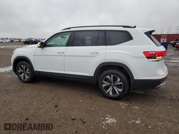 2024 Volkswagen Atlas SE с VIN 1V2LR2CA3RC508623, выставлен на аукционе Copart как лот 51422935 с пробегом 16 382 миль миль и Списание • Salvage title. История ставок и продаж доступна на DreamBid. Изображение 2.