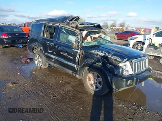 2006 Jeep Commander Limited with VIN 1J8HG58246C124502, listed as a IAAI auction lot 41208630 with 210,499 mi miles. Bid and sale history available at carsss.com. Image 1.