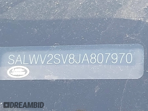 2018 Land Rover Range Rover Sport HSE Dynamic with VIN SALWV2SV8JA807970, listed as a IAAI auction lot 42183191 with 90,829 mi miles and . Bid and sale history available at DreamBid. Image 9.