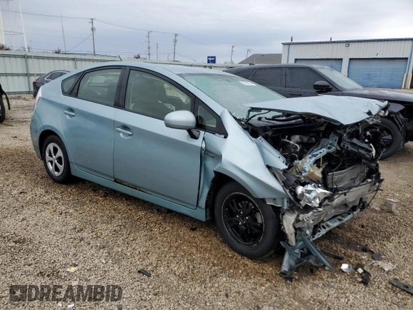 2014 Toyota Prius Four with VIN JTDKN3DU6E1735527, listed as a Copart auction lot 50796285 with 442,688 mi miles and Salvage Title. Bid and sale history available at carsss.com. Image 4.