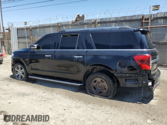 2023 Ford Expedition Max Limited with VIN 1FMJK1K81PEA15199, listed as a Copart auction lot 56589545 with 95,392 mi miles and Clean title. Bid and sale history available at DreamBid. Image 2.