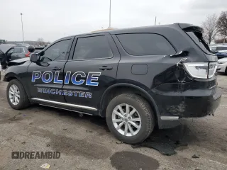 2020 Dodge Durango Pursuit with VIN 1C4RDJFGXLC371322, listed as a Copart auction lot 85809124 with 55,155 mi miles and Salvage title. Bid and sale history available at DreamBid. Image 2.