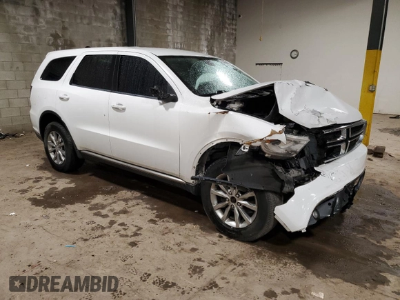 2018 Dodge Durango SXT with VIN 1C4RDJAG1JC315628, listed as a Copart auction lot 56653695 with 128,765 mi miles and Clean title. Bid and sale history available at DreamBid. Image 4.