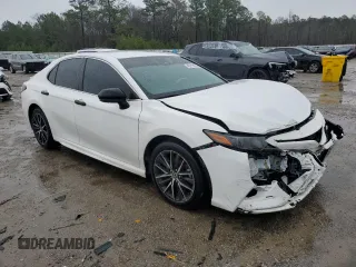 2021 Toyota Camry SE Nightshade with VIN 4T1G11AK1MU466693, listed as a Copart auction lot 45215425 with 84,105 mi miles and Salvage Title. Bid and sale history available at carsss.com. Image 4.
