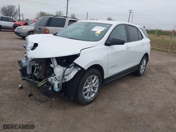 2024 Chevrolet Equinox LS with VIN 3GNAXHEG9RL226517, listed as a IAAI auction lot 41312973 with 27,818 mi miles. Bid and sale history available at carsss.com. Image 18.