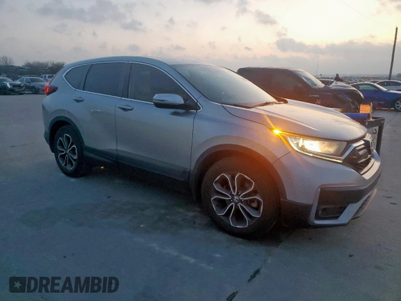 2020 Honda CR-V EX-L with VIN 2HKRW1H86LH424070, listed as a Copart auction lot 48828555 with 48,962 mi miles and Salvage Title. Bid and sale history available at carsss.com. Image 4.