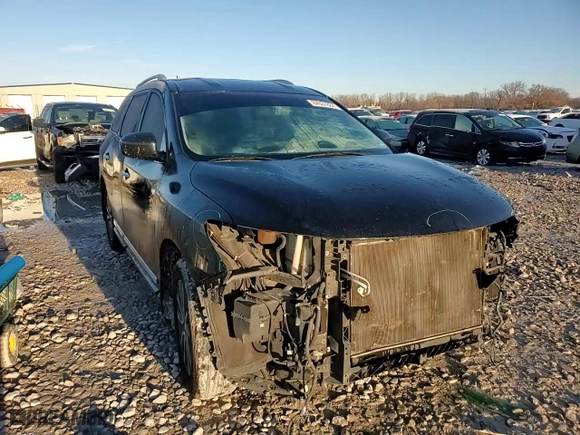 2015 Nissan Pathfinder SL with VIN 5N1AR2MM6FC722532, listed as a Copart auction lot 84537884 with 185,736 mi miles and Salvage Title. Bid and sale history available at carsss.com. Image 11.