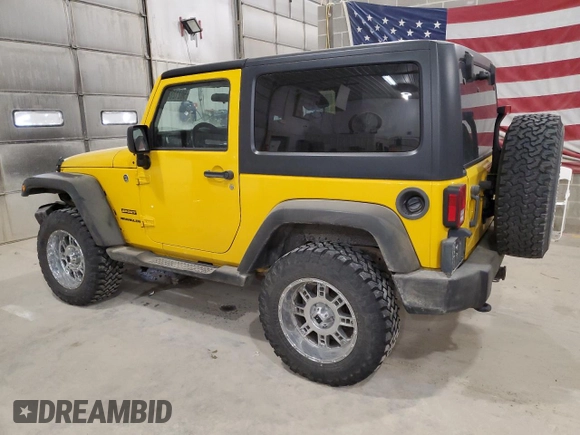 2011 Jeep Wrangler Sport with VIN 1J4GA2D17BL556764, listed as a Copart auction lot 50212845 with 88,973 mi miles and Clean Title. Bid and sale history available at carsss.com. Image 2.