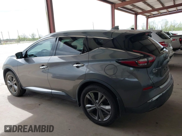 2019 Nissan Murano S with VIN 5N1AZ2MJ2KN123499, listed as a IAAI auction lot 41915232 with 55,772 mi miles and . Bid and sale history available at DreamBid. Image 14.