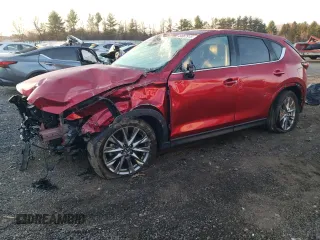 2021 Mazda CX-5 Grand Touring Reserve with VIN JM3KFBAY9M0429108, listed as a Copart auction lot 49867915 with 0 mi miles and Salvage Title. Bid and sale history available at carsss.com. Image 1.