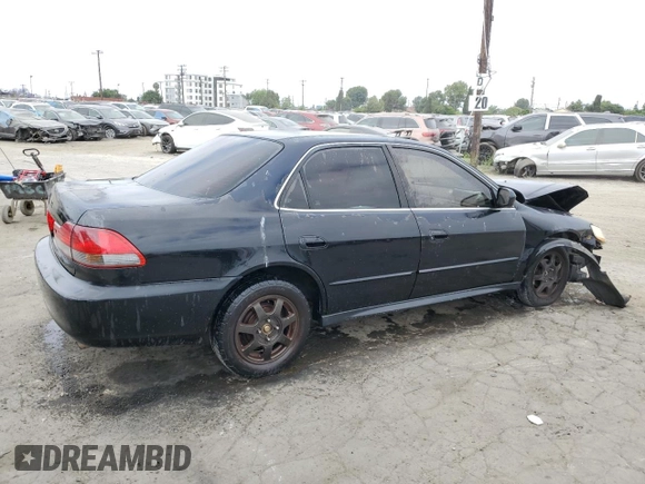 2001 Honda Accord LX z VIN 1HGCG665X1A058192, wystawiony jako Copart lot #57975215 z przebiegiem Nie podano mil oraz Szkoda całkowita • Salvage title. Historia ofert i sprzedaży dostępna na DreamBid. Obrazek 3.