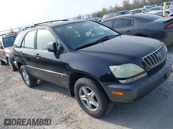 2002 Lexus RX 300 with VIN JTJHF10U720274323, listed as a IAAI auction lot 42049148 with 298,001 mi miles and . Bid and sale history available at carsss.com. Image 1.