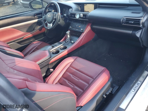 2015 Lexus RC 350 with VIN JTHSE5BC6F5004921, listed as a Copart auction lot 78832384 with 86,289 mi miles and Salvage Title. Bid and sale history available at carsss.com. Image 8.