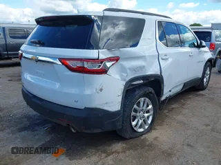 2020 Chevrolet Traverse with VIN 1GNERMKW4LJ168265, listed as a IAAI auction lot 42221889 with 110,795 mi miles and . Bid and sale history available at DreamBid. Image 4.