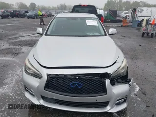 2014 Infiniti Q50 Premium with VIN JN1BV7AP3EM674645, listed as a IAAI auction lot 41941054 with 77,270 mi miles. Bid and sale history available at carsss.com. Image 12.