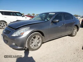 2011 Infiniti G25 x with VIN JN1DV6AR9BM654254, listed as a Copart auction lot 84730754 with 78,800 mi miles and Salvage Title. Bid and sale history available at DreamBid. Image 1.