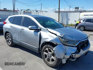 2018 Honda CR-V EX-L with VIN 2HKRW1H86JH503753, listed as a IAAI auction lot 41949486 with 89,767 mi miles. Bid and sale history available at carsss.com. Image 1.