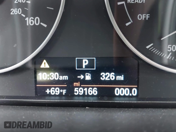 2017 BMW 3 Series 320i with VIN WBA8E1G33HNU17182, listed as a IAAI auction lot 41906604 with 59,166 mi miles. Bid and sale history available at carsss.com. Image 7.