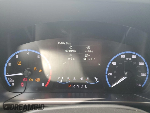 2023 Ford Bronco Sport Heritage with VIN 3FMCR9G61PRE28313, listed as a Copart auction lot 61814515 with 15,167 mi miles and Salvage title. Bid and sale history available at DreamBid. Image 9.