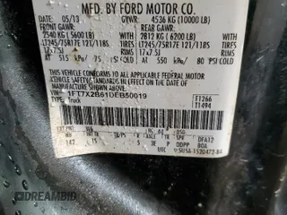 2013 Ford F-250 XL with VIN 1FT7X2B61DEB50019, listed as a Copart auction lot 81908964 with Not Provided miles and Salvage Title. Bid and sale history available at DreamBid. Image 12.