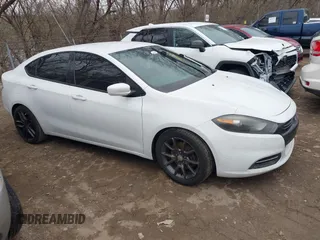 2016 Dodge Dart SE with VIN 1C3CDFAA1GD555395, listed as a IAAI auction lot 41854501 with 168,777 mi miles. Bid and sale history available at carsss.com. Image 1.