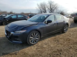2020 Mazda Mazda6 Grand Touring Reserve with VIN JM1GL1WY9L1517059, listed as a Copart auction lot 47292225 with 86,861 mi miles and Salvage Title. Bid and sale history available at carsss.com. Image 1.