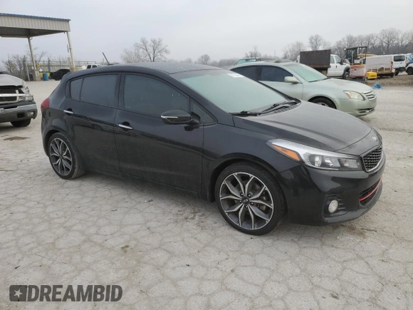 2018 Kia Forte SX with VIN 3KPFN5A34JE180237, listed as a Copart auction lot 85733434 with 89,935 mi miles and Salvage Title. Bid and sale history available at carsss.com. Image 4.