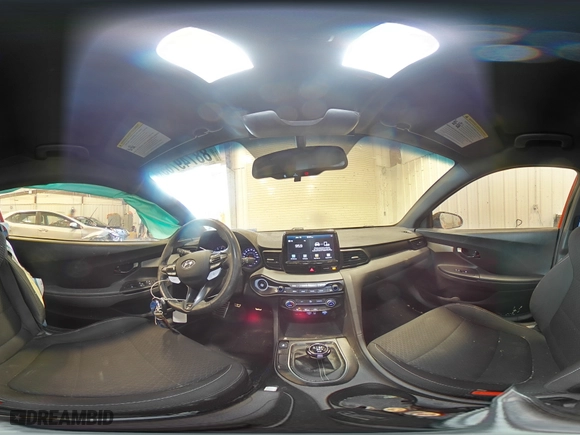 2020 Hyundai Veloster N with VIN KMHT36AH8LU005130, listed as a Copart auction lot 88749765 with 33,912 mi miles and Non Repairable. Bid and sale history available at carsss.com. Image 14.