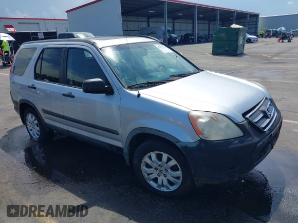 2005 Honda CR-V EX with VIN SHSRD78825U331372, listed as a IAAI auction lot 42092939 with 215,256 mi miles and . Bid and sale history available at DreamBid. Image 1.
