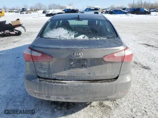 2016 Kia Forte LX with VIN KNAFK4A6XG5465166, listed as a Copart auction lot 44225135 with 187,980 mi miles and Salvage Title. Bid and sale history available at carsss.com. Image 6.