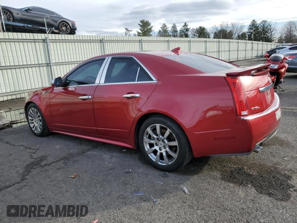 2010 Cadillac CTS with VIN 1G6DM5EV1A0135662, listed as a Copart auction lot 85854594 with 85,093 mi miles and Salvage Title. Bid and sale history available at DreamBid. Image 2.