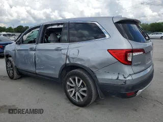 2021 Honda Pilot EX-L z VIN 5FNYF5H58MB008921, wystawiony jako Copart lot #56985395 z przebiegiem Nie podano mil oraz Szkoda całkowita • Salvage title. Historia ofert i sprzedaży dostępna na DreamBid. Obrazek 2.
