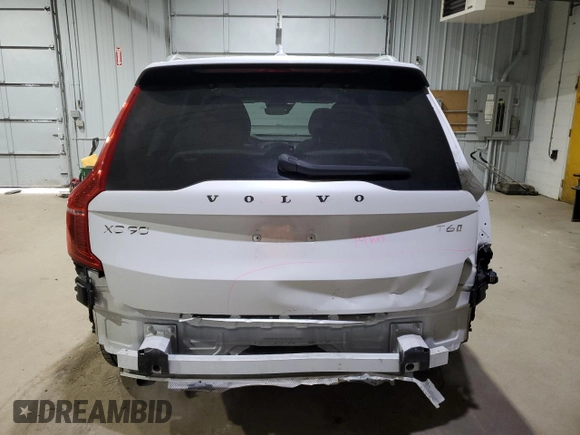 2020 Volvo XC90 Momentum with VIN YV4A221K8L1609777, listed as a Copart auction lot 87216774 with 78,491 mi miles and Salvage Title. Bid and sale history available at DreamBid. Image 6.