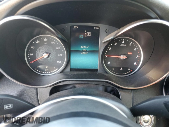2019 Mercedes-Benz C 300 with VIN WDDWK8DB3KF826894, listed as a Copart auction lot 42292285 with 64,369 mi miles and Clean Title. Bid and sale history available at carsss.com. Image 9.