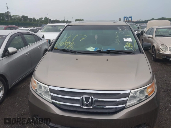 2011 Honda Odyssey EX-L with VIN 5FNRL5H68BB054204, listed as a IAAI auction lot 42576248 with Not provided miles and . Bid and sale history available at DreamBid. Image 11.