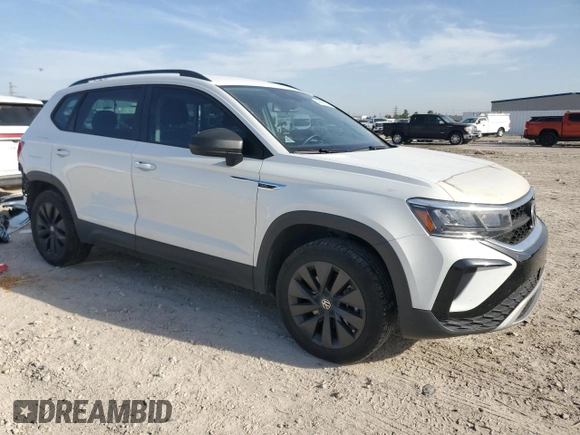 2022 Volkswagen Taos S z VIN 3VVDX7B23NM046240, wystawiony jako Copart lot #48912275 z przebiegiem 66 777 mil mil oraz Szkoda całkowita • Salvage title. Historia ofert i sprzedaży dostępna na DreamBid. Obrazek 4.