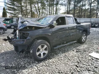 2019 Ram 1500 Sport with VIN 1C6SRFET2KN777376, listed as a Copart auction lot 43051055 with Not provided miles and Salvage title. Bid and sale history available at DreamBid. Image 1.