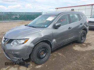2016 Nissan Rogue S with VIN JN8AT2MV1GW147887, listed as a IAAI auction lot 41973301 with 136,375 mi miles. Bid and sale history available at carsss.com. Image 17.