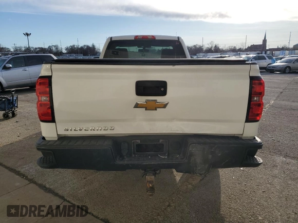 2014 Chevrolet Silverado 1500 Work Truck with VIN 1GCNKPEC3EZ295013, listed as a Copart auction lot 42500745 with 97,234 mi miles and Salvage Title. Bid and sale history available at DreamBid. Image 6.