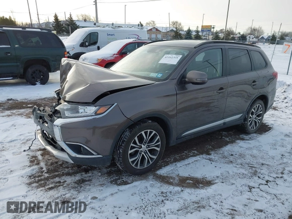 2016 Mitsubishi Outlander SE with VIN JA4AZ3A33GZ051271, listed as a IAAI auction lot 41161321 with 61,306 mi miles and . Bid and sale history available at DreamBid. Image 18.