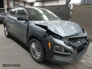 2020 Hyundai Kona SEL with VIN KM8K22AA5LU440441, listed as a IAAI auction lot 41664745 with 99,986 mi miles. Bid and sale history available at carsss.com. Image 1.