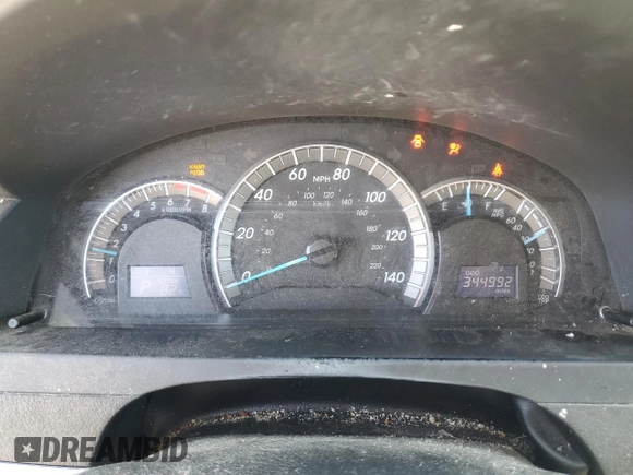 2014 Toyota Camry L with VIN 4T1BF1FK2EU338016, listed as a Copart auction lot 56800975 with 344,992 mi miles and Clean Title. Bid and sale history available at DreamBid. Image 9.