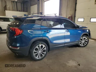 2020 GMC Terrain SLT z VIN 3GKALVEX3LL110308, wystawiony jako Copart lot #61995905 z przebiegiem 57 693 mil mil oraz Szkoda całkowita • Salvage title. Historia ofert i sprzedaży dostępna na DreamBid. Obrazek 3.
