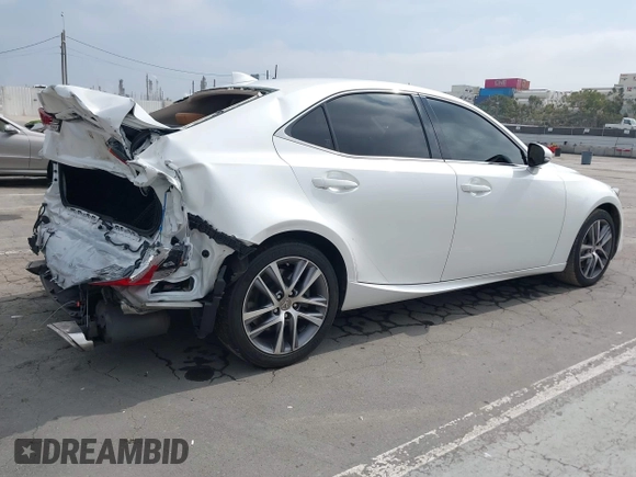 2019 Lexus IS 300 with VIN JTHBA1D25K5088670, listed as a IAAI auction lot 42617262 with 76,965 mi miles and . Bid and sale history available at DreamBid. Image 4.