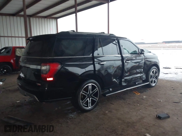 2019 Ford Expedition Limited with VIN 1FMJU1KT8KEA89808, listed as a IAAI auction lot 42201125 with 92,833 mi miles and . Bid and sale history available at DreamBid. Image 4.