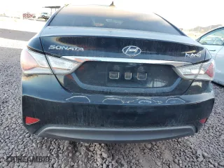 2012 Hyundai Sonata Hybrid with VIN KMHEC4A49CA029304, listed as a Copart auction lot 47037225 with 126,522 mi miles and Clean Title. Bid and sale history available at carsss.com. Image 6.