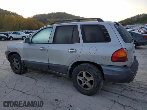 2003 Hyundai Santa Fe LX with VIN KM8SC73E63U536654, listed as a Copart auction lot 76224694 with 191,977 mi miles and Salvage Title. Bid and sale history available at carsss.com. Image 2.