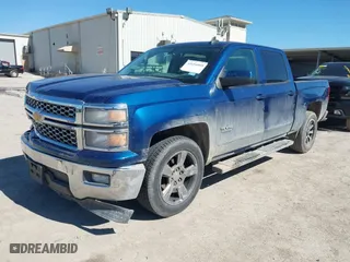 2015 Chevrolet Silverado 1500 LT with VIN 3GCPCREC0FG358362, listed as a IAAI auction lot 41654405 with 200,618 mi miles. Bid and sale history available at carsss.com. Image 2.